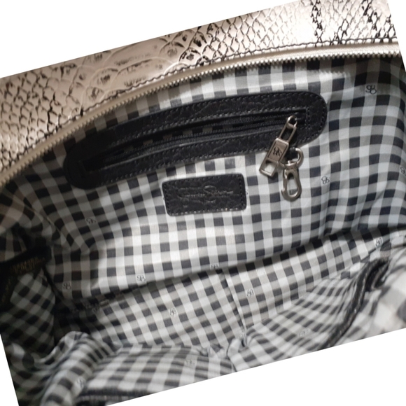Black white handbag Jessica Simpson - Picture 6 of 7